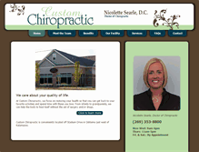 Tablet Screenshot of customchirokzoo.com